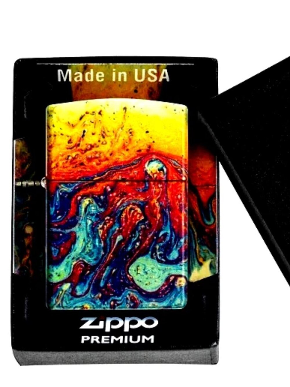 Volcanic Magma Design 540 Fusion Zippo Lighter